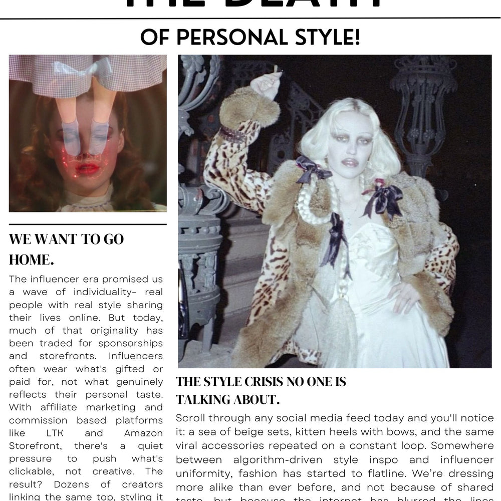 The Death of Personal Style: The Style Crisis No One Talks About
