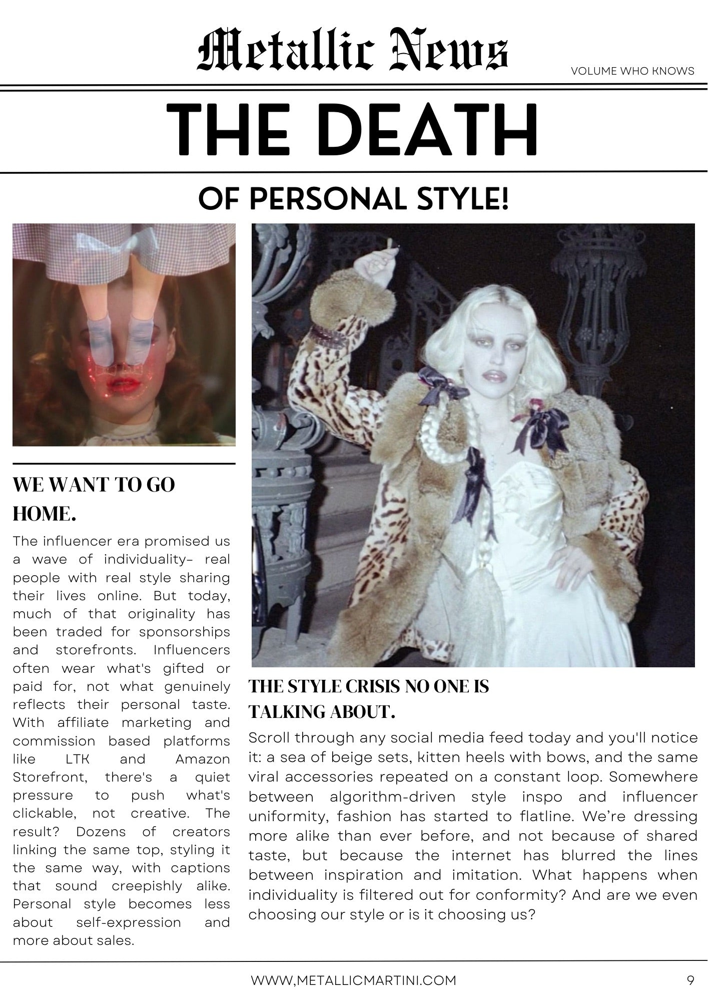 The Death of Personal Style: The Style Crisis No One Talks About