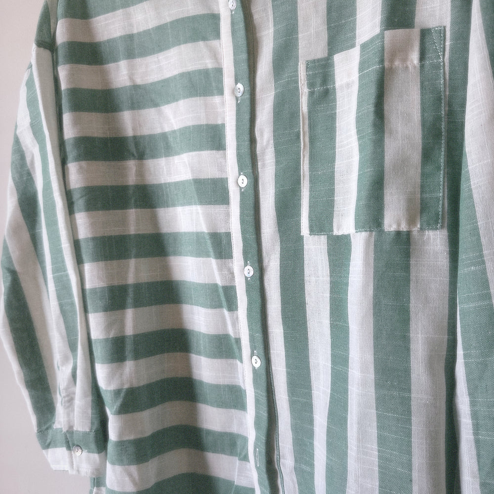 
                      
                        Kimberly Stripe Oversized Shirt
                      
                    