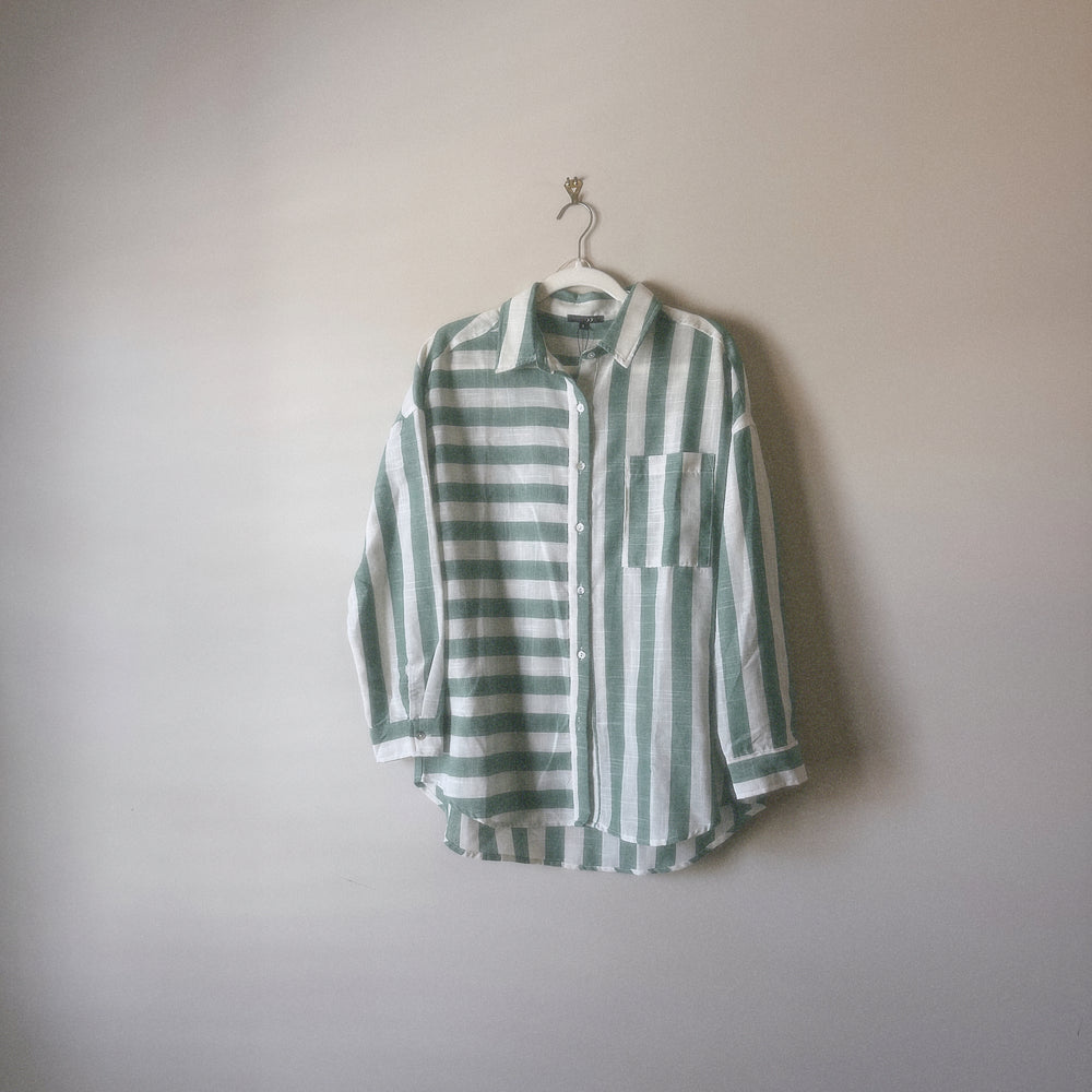 
                      
                        Kimberly Stripe Oversized Shirt
                      
                    