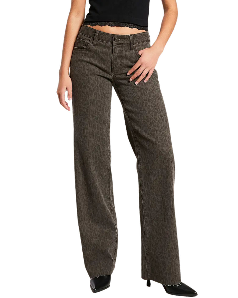 Hidden Blake Cheetah Dad Stretch Jean