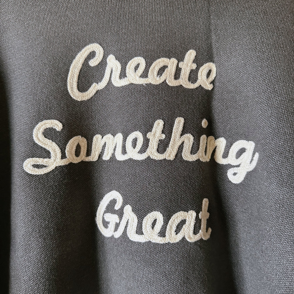 
                      
                        Create Something Great Sweater
                      
                    