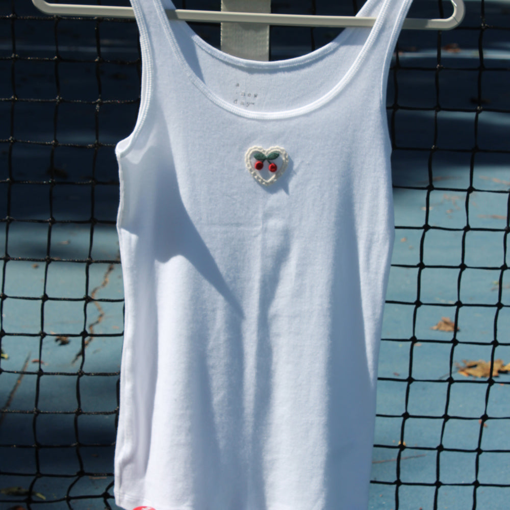 
                      
                        Cherry Sweetheart Tank
                      
                    