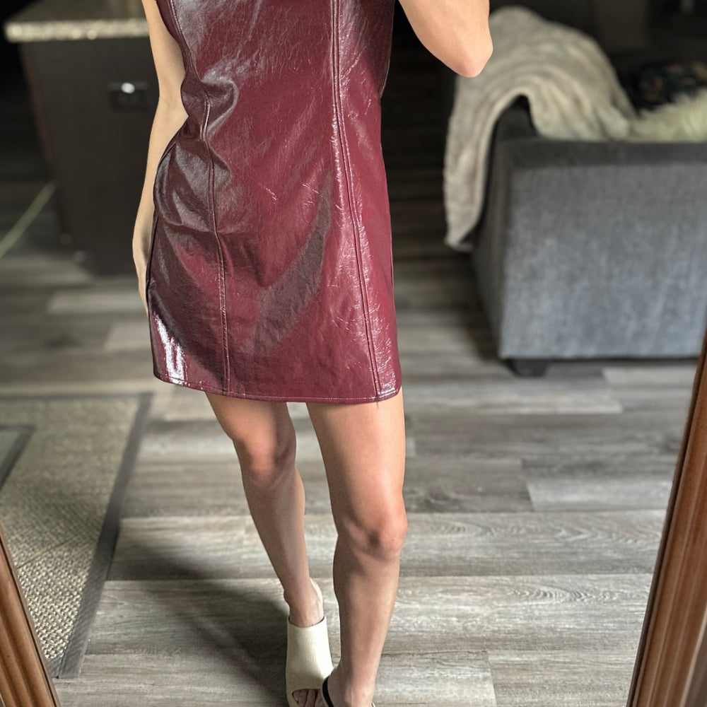 
                      
                        Merlot Mini Dress
                      
                    