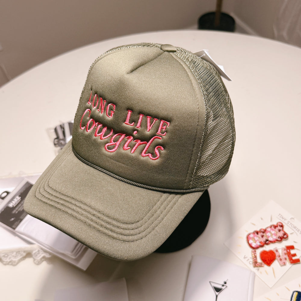 
                      
                        Long Live Cowgirls Trucker Hat
                      
                    